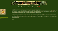 Desktop Screenshot of mittelerde-online.com